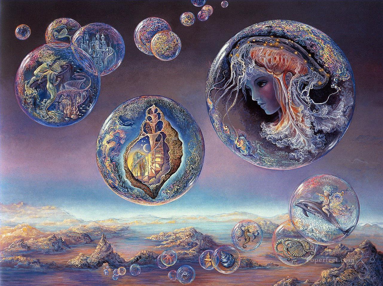 JW bubbles from the sargassian sea Fantasy Oil Paintings